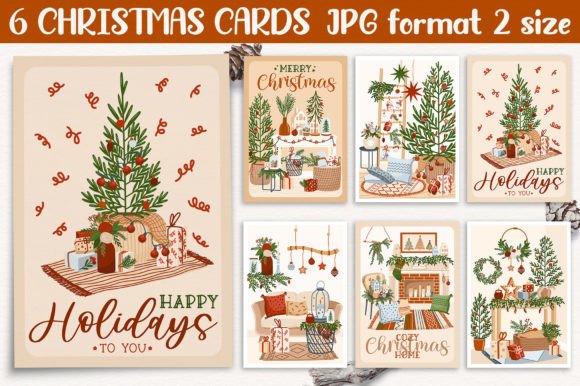 Download Christmas Cards Print Templates - Card Collection